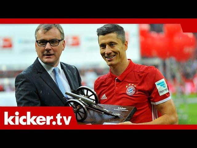 Die kicker Torjägerkanone - Lewandowski das Maß der Dinge | kicker.tv