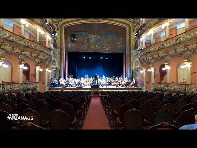 Teatro Amazonas em um minuto