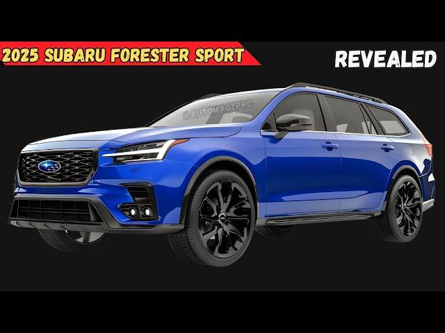 First Look!! 2025 Subaru Forester Sport Revealed - 3 New Features