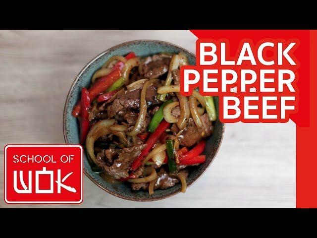 Simple Chinese Black Pepper Beef Stir Fry Recipe