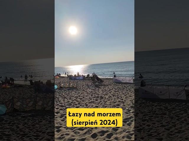 Łazy nad morzem ️ #łazy #sianów #morze #plaża #bałtyk #morze #morzebałtyckie #wakacje #wakacje2024