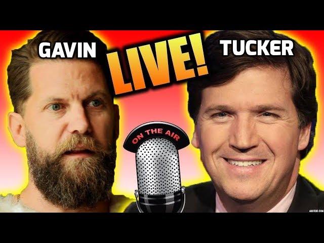 Tucker Carlson Live Interview With Gavin McInnes