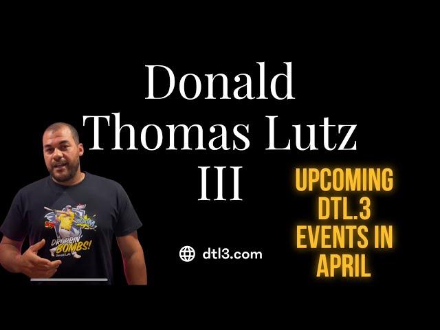 Donald Thomas Lutz III drops his first YouTube video in 2025. #Baseball #DTL3