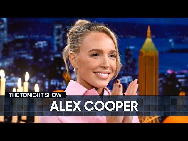 Alex Cooper Surprises Jimmy with Her Dog Dressed as a Burrito (Extended) | The Tonight Show