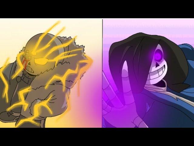 Omnithorn! Sans VS Hyper Dust !Sans [Animation]