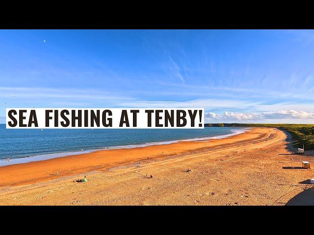 Tenby Sea Fishing: Bandstand Rocks & South Beach!