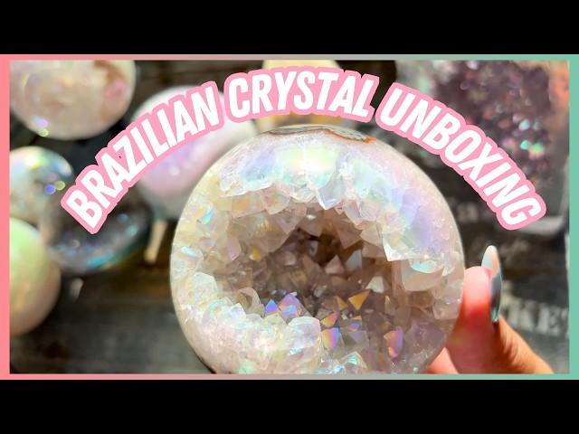  Brazilian Crystal Unboxing  Gorgeous High Quality pieces from Brazil