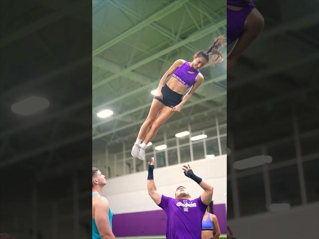 High quality video high quality stunt #sportshorts #cheerleading #cheer #fitness #work @katabela