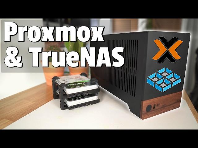 Proxmox and TrueNAS in my Living Room