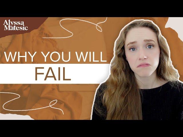 Why Most Aspiring Authors Fail