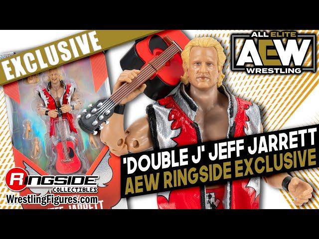 AEW Figure Insider: 'Double J' Jeff Jarrett AEW Jazwares Ringside Exclusive Wrestling Figure!