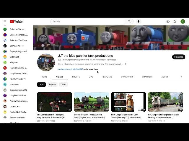 Happy 18th Anniversary, J.T the blue pannier tank productions