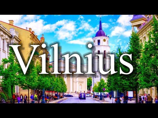 VILNIUS - City tour, May 2024 | Most Beautiful Place in Lithuania [4K] Views #travel #top #city