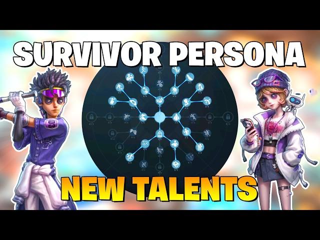 NEW SURVIVOR PERSONA TALENTS ARE HERE! SO MANY CHANGES!!