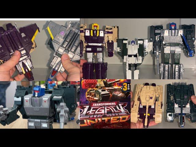 Transformers legacy united overcharge figure review. Blitzwing, G1 & Ehobby collection comparisons