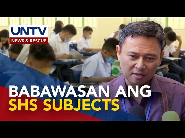 Curriculum ng Senior High School, gagawing simple; Ilang subjects, aalisin – DepEd Sec. Angara