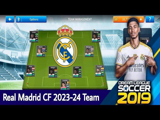 Real Madrid CF 2023-24 Team - DLS 19