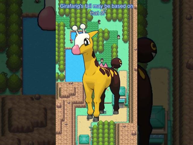 Pokémon Designs and Origins - Girafarig