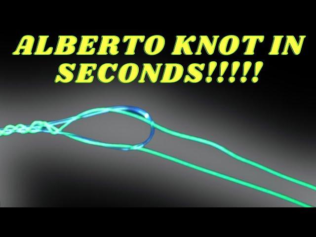 How To Tie The Alberto Knot In Under 50 Seconds #Shorts