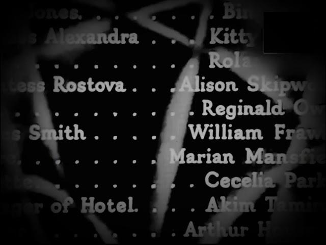 Paramount Pictures Logo (1934) (Closing) [with End Credits]