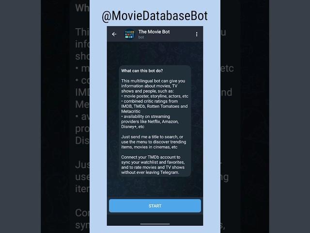 Top 3 Best Telegram Bots For Movies | ️ #shorts #shortsfeed #best #telegrambot