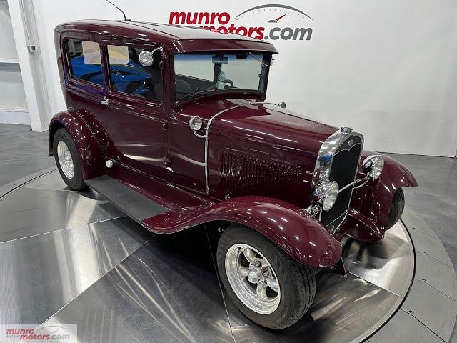 1931 SOLDSOLDSOLD Ford Model A Hot Rod with 350 Chevy Engine 350 Turbo Auto A/C Torq Thrust Wheels