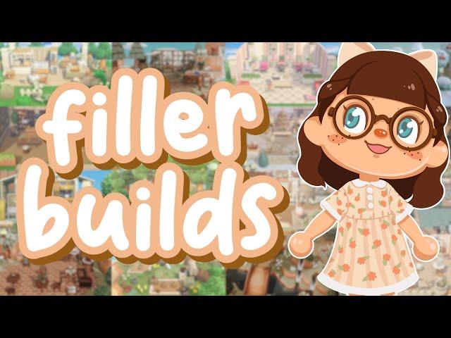 100 ACNH Filler & Small Build ideas!