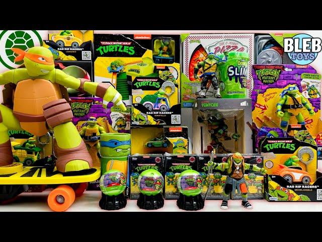 Teenage Mutant Ninja Turtles toy collection Unboxing | TMNT | Mutant Mayhem toys | ASMR | No Talking