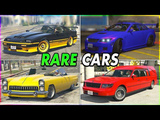 *SOLO* How To Get ALL Rare Cars In GTA 5 Online! (All Rare Car Locations Guide)