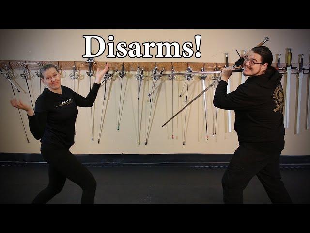 Disarms with 3 Weapons - Learn About Sword Fighting