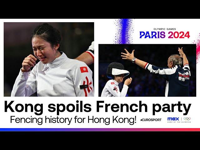 HISTORY FOR HONG KONG!  | Paris 2024 Olympics - Women's Epée Individual Final | #Paris2024