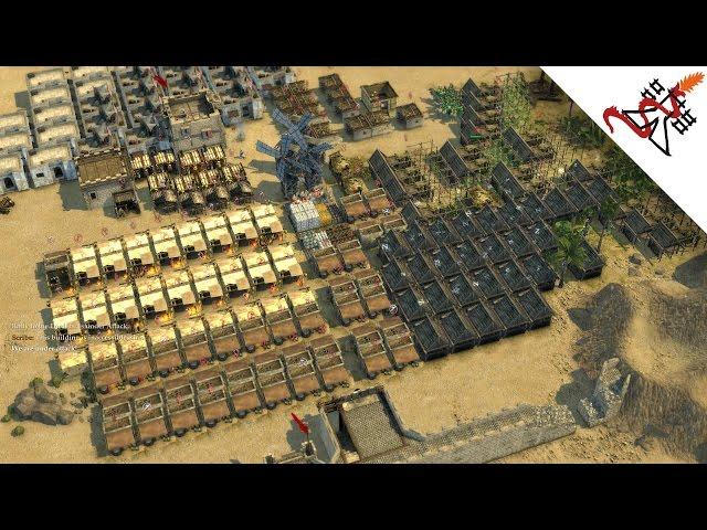Stronghold Crusader 2 Multiplayer - 1vs1 Cubond [Bober] vs SergiuHellDragoonHQ | Deathmatch [HD]