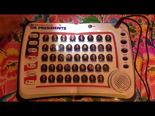 PrezBoard - Circuit-Bent Interactive US Presidents Toy by Bendmonger Instruments