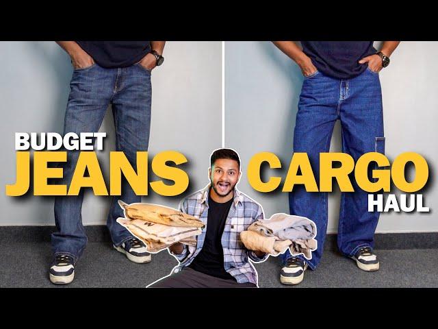 5 BUDGET SEXY JEANS & CARGO PANTS FOR MEN 2025 | JEANS HAUL FOR MEN | Zahid Akhtar