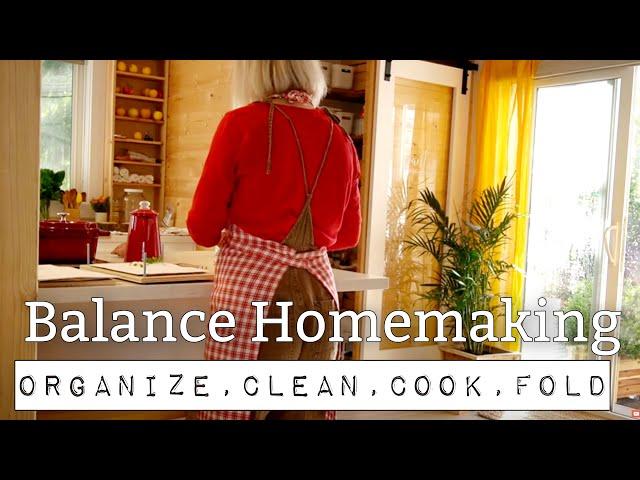 ORGANIZE, CLEAN, COOK, FOLD | Scandish Home cleaning motivation