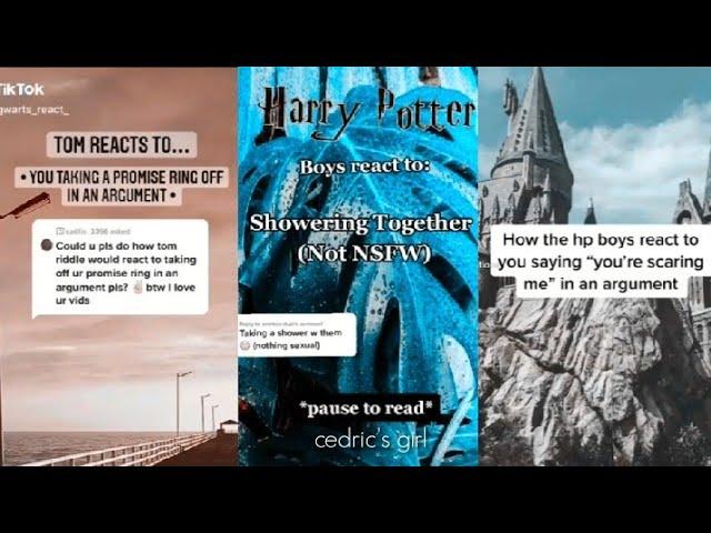 How Harry Potter boys react.... [NEW ONES]