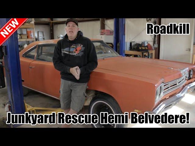 Junkyard Rescue Hemi Belvedere! - Roadkill S13E01 - Reality Car TV Show