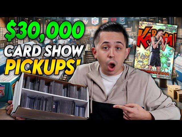 We Picked Up $30,000 Worth Of Cards At The Chicago Card Show 