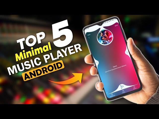 Top 5 FREE Minimal Music Players for Android 2024 | Ad-Free & Beautiful!