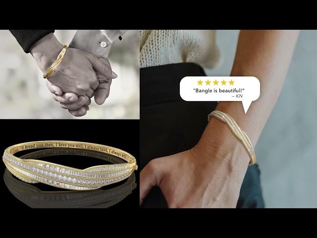 Forever Diamond Bangle | Danbury Mint