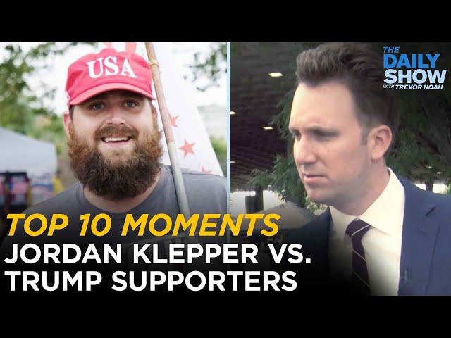 Jordan Klepper’s Top 10 Moments with Trump Supporters | The Daily Show