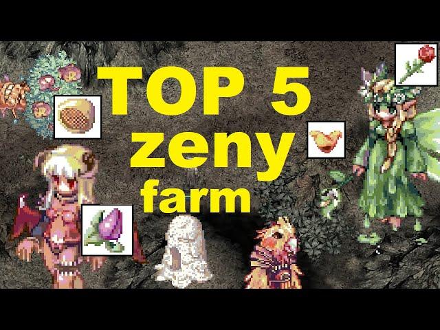 Ragnarok PreRenewal - Top 5 Zeny Farming - Places and Jobs