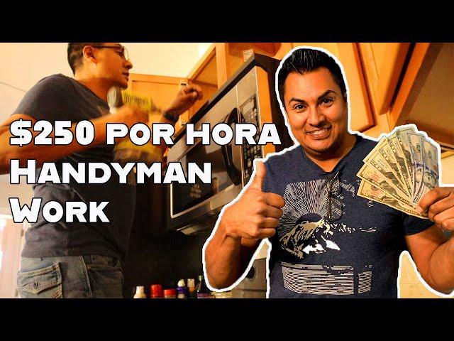 Gana mas dinero haciendo trabajos de mantenimiento HANDYMAN