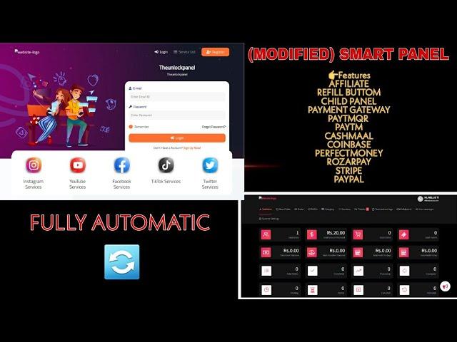 Smart Panel Script Installation !! SMM Panel Script || Best Script In 2022 