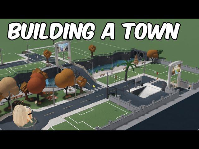 BUILDING A TOWN IN BLOXBURG