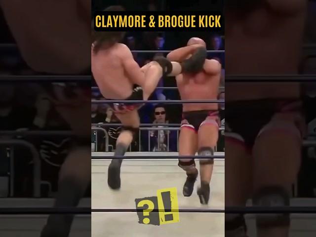 Claymore & Brogue Kick of Drew McIntyre and Sheamus EXPLAINED ! #short #wwe #drewmcintyre #sheamus