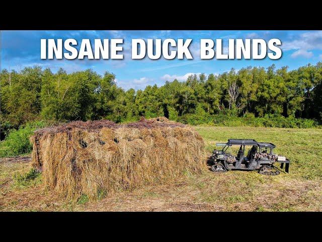 ROUGH Opening Day Teal Hunt, AMAZING Tour Of Duck Blinds & Property!!