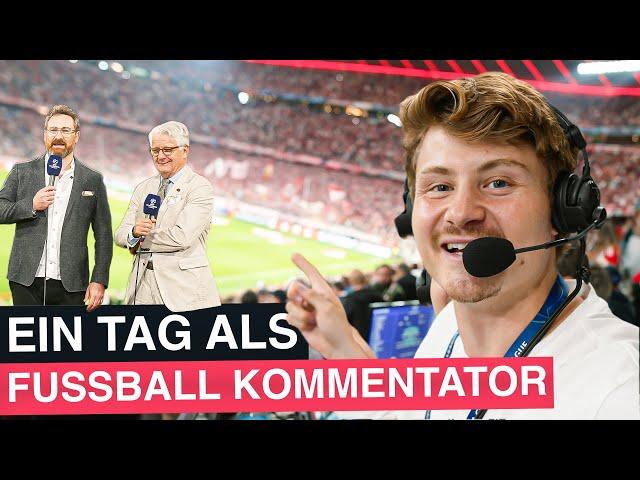 Ein Tag Als Fussball Kommentator