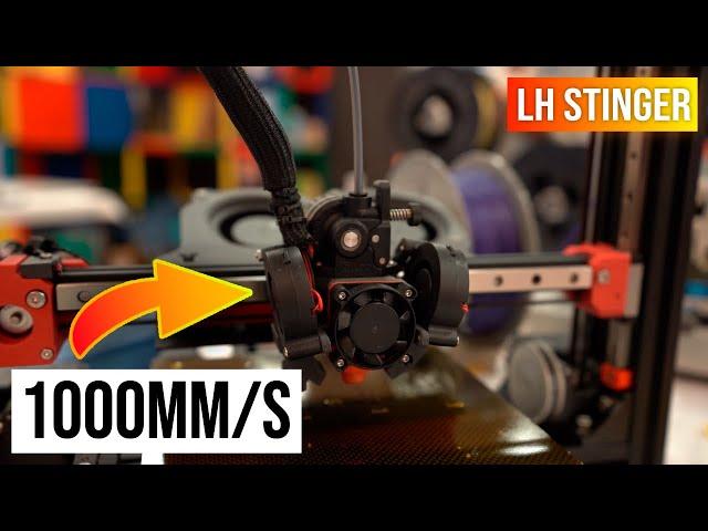 1000mms mit dem LH Stinger Cartesian 3D Drucker auf der Maker Faire