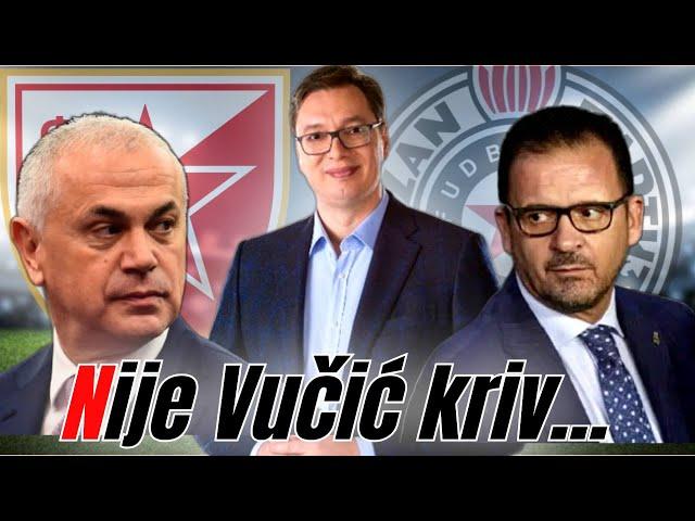 Vučić nije kriv za loše stanje u Partizanu  Da li je odgovornost na JEDNOM čoveku  LIVE Podkast